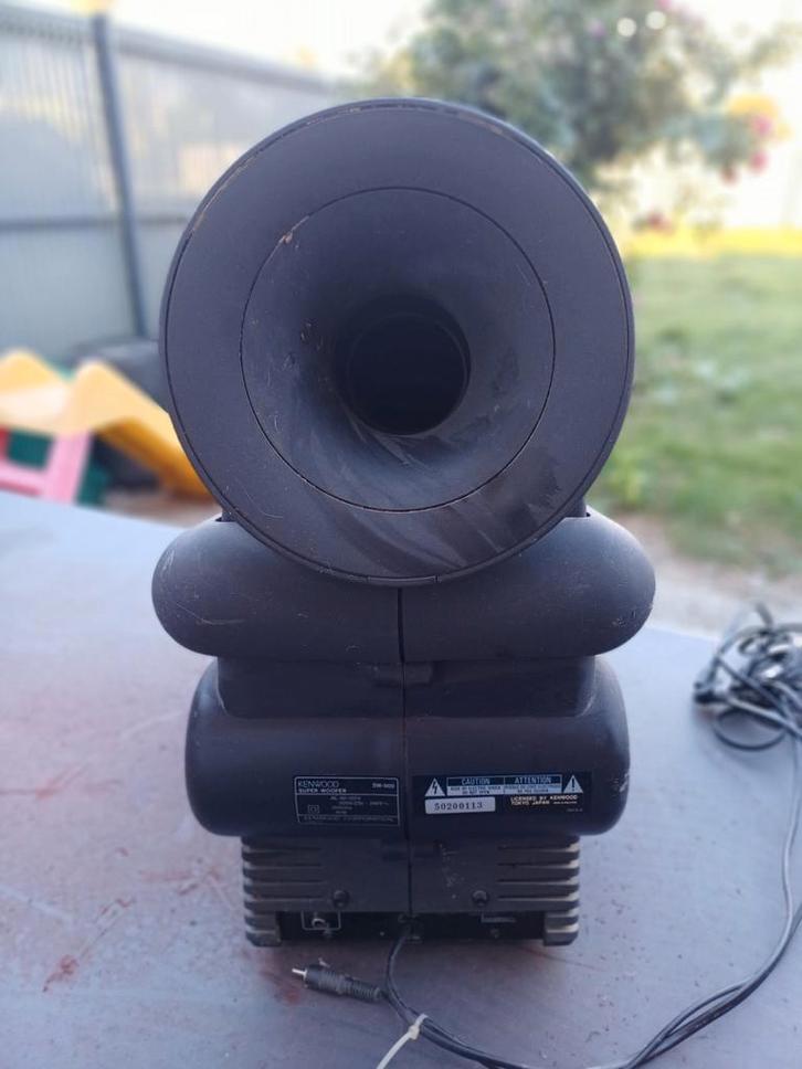 Woofer Kenwood, Audio, Tv en Foto, Fotografie | Fotostudio en Toebehoren, Gebruikt, Ophalen