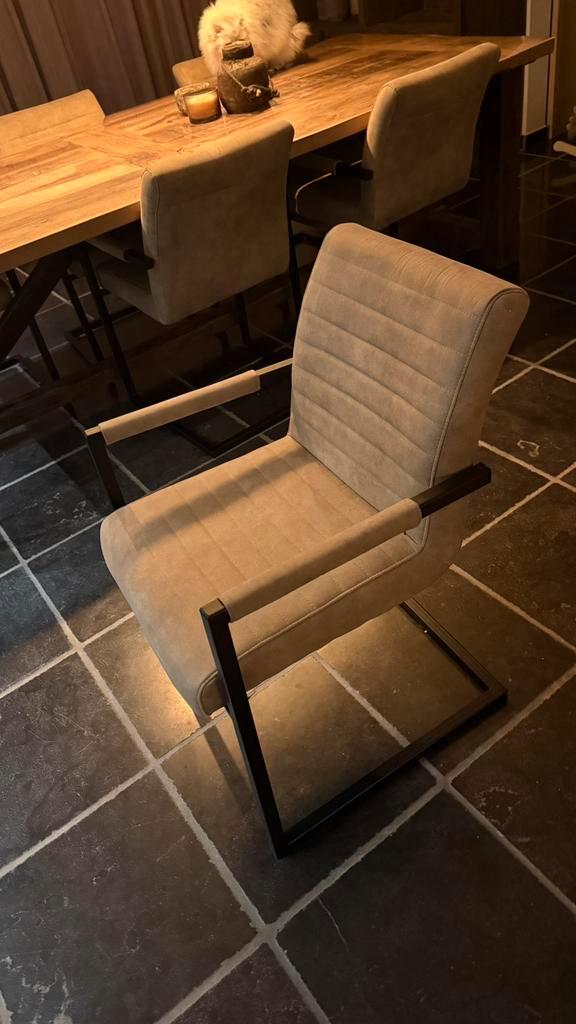 9 Eetkamerstoelen tekoop, Maison & Meubles, Chaises, Comme neuf, Enlèvement