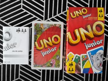 Nieuw spel Uno Junior, 2-4 spelers, + 1 gratis promo beschikbaar voor biedingen