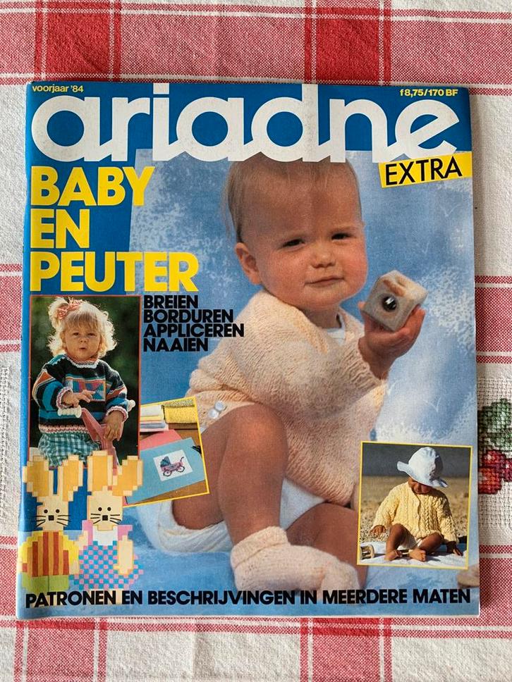 Ariadne extra baby en peuter 1984 vintage, Hobby en Vrije tijd, Breien en Haken, Ophalen