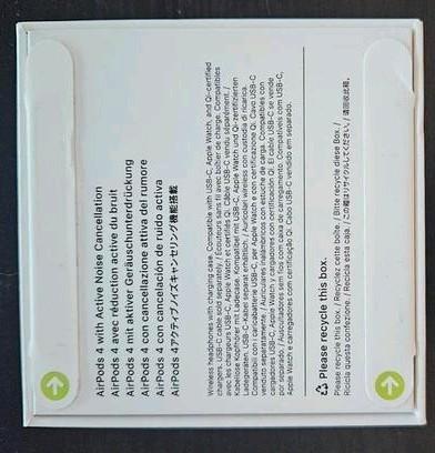 Apple AirPods (4th generation), Audio, Tv en Foto, Hoofdtelefoons, Nieuw, Overige merken, Bluetooth, Ophalen of Verzenden