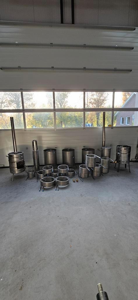 Zwembadverwarming kachel warmtespiraal wisselaar hottub rvs, Tuin en Terras, Zwembad-toebehoren, Nieuw, Verwarming, Ophalen of Verzenden