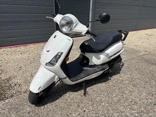 Scooter SYM Fiddle 2 - 50cc, Fietsen en Brommers, Scooters | SYM, Zo goed als nieuw, Fiddle, Klasse B (45 km/u), Benzine, Ophalen