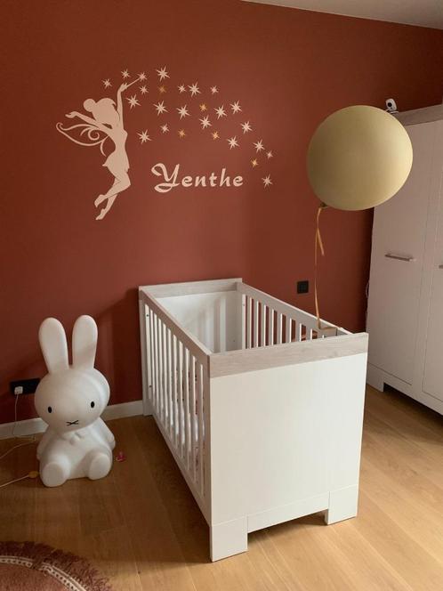 Complete babykamer – wit/hout – zeer goede staat 🌙, Kinderen en Baby's, Kinderkamer | Complete kinderkamers, Gebruikt, Jongetje of Meisje