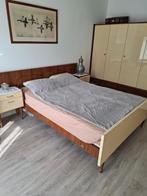 retro slaapkamer, Ophalen, Gebruikt, Tweepersoons, Antiek