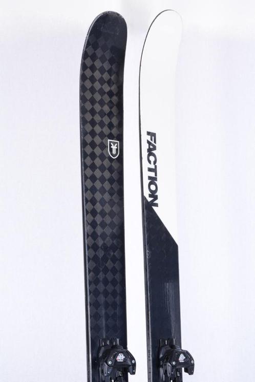 194 cm freeride ski's FACTION PRIME 4.0, black/white, grip, Sport en Fitness, Skiën en Langlaufen, Gebruikt, Ski's, Ski, Overige merken