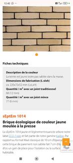 Bakstenen gevels, eco muurmetselwerk, Doe-het-zelf en Bouw, Metselstenen, Ophalen, Nieuw, Bakstenen