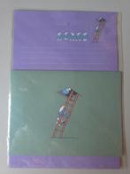 Papier à lettre mauve Schtroumpf, Verzenden, Nieuw, Verschillende Smurfen, Overige typen