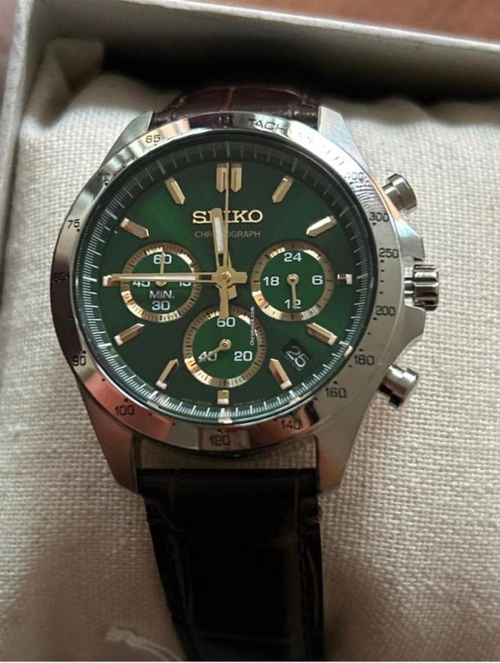 NEW SEIKO ORIGINAL GENTLEMEN & AUTHENTIC - RARE, Handtassen en Accessoires, Horloges | Heren, Nieuw, Polshorloge, Seiko, Overige materialen