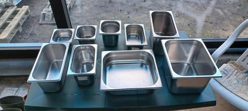 Rvs GN potten voor gebruik in de oven, koeling, buffet., Divers, Produits alimentaires, Enlèvement