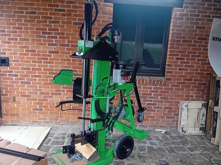 Grote degelijke houtklover uniek in zijn soort, Tuin en Terras, Kloofmachines, Nieuw, Staand, Elektrisch, Ophalen