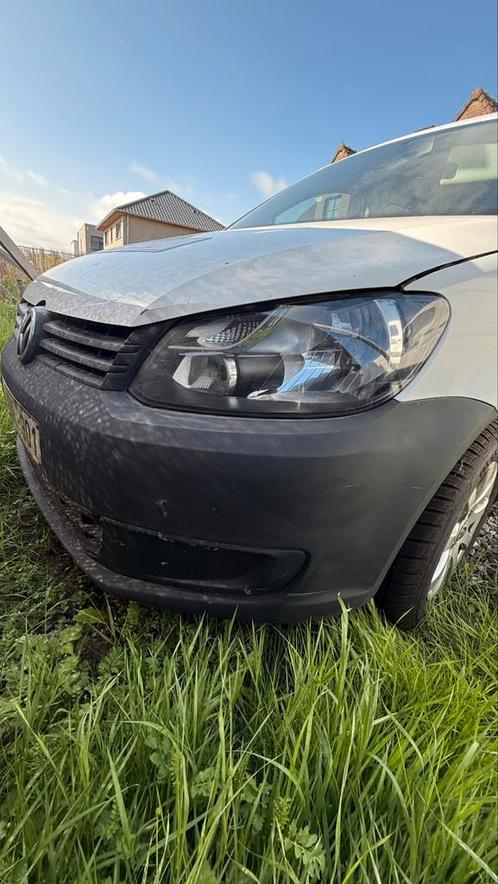 VW Caddy MAXI '12 - 5PL - 1.6D - lichte vracht, Auto's, Vrachtwagens, Bedrijf, Diesel, Euro 5, 5 deurs, Handgeschakeld, Wit, Zwart