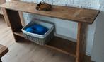 Landelijke muurtafel / sidetable, Ophalen, Zo goed als nieuw