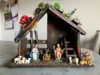 Kerststalletje met beeldjes! 20€, Ophalen, Zo goed als nieuw