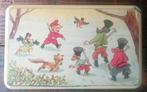 Vintage kerstblik, Walt Disney blik, kouperman Brussel, Verzamelen, Ophalen of Verzenden, Gebruikt, Koek(jes), Overige merken