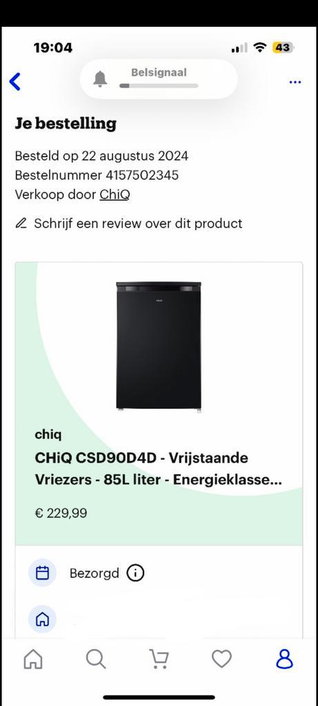 Modèle de table de congélation CHIQ, Electroménager, Congélateurs, Utilisé, Autoportant, Congélateur, Congélateur, Moins de 85 cm