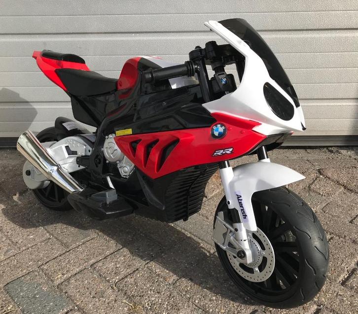 Kindermotor BMW S1000RR 12V motor rood/wit / NIEUW, Kinderen en Baby's, Speelgoed | Buiten | Accuvoertuigen, Nieuw, Ophalen of Verzenden
