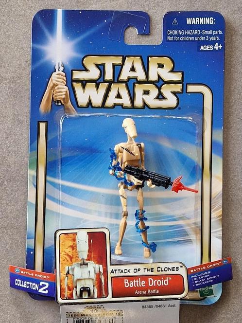 Star Wars Hasbro Battle Droid Arena Battle Saga figuur, Verzamelen, Star Wars, Zo goed als nieuw, Actiefiguurtje, Ophalen of Verzenden