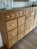 Landelijke brocante apothekerskast, Huis en Inrichting, Ophalen, Zo goed als nieuw