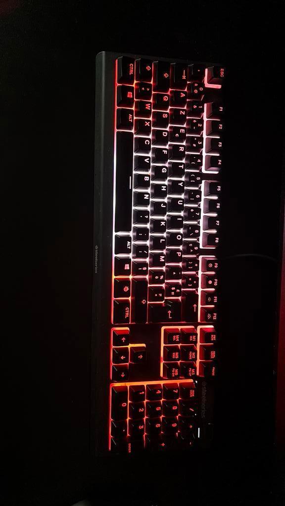 Clavier steelseries, Informatique & Logiciels, Claviers, Comme neuf, Enlèvement