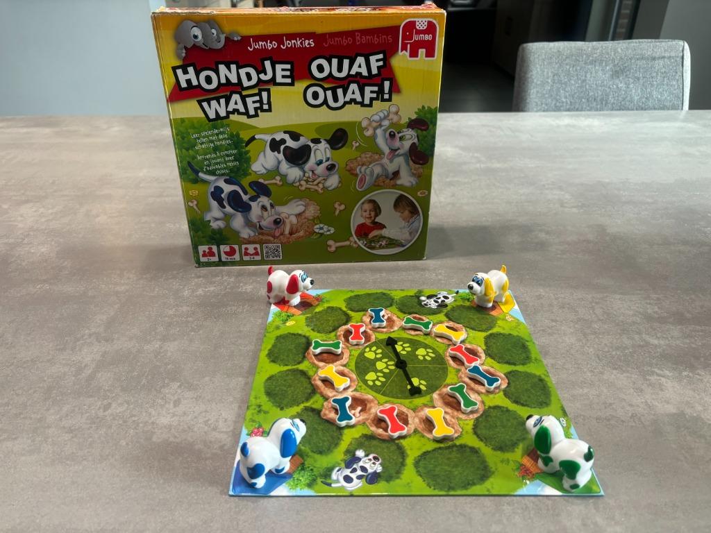 Jeu pour enfants - Ouaf Ouaf, Trois ou quatre joueurs, Enlèvement ou Envoi, Comme neuf, Jumbo