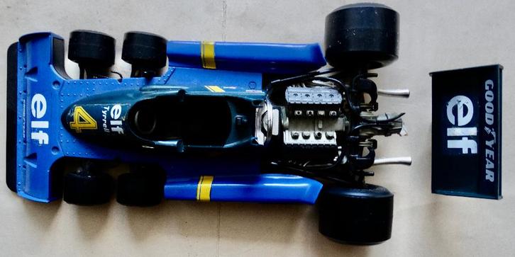 BBURAGO 1/14 - TYRRELL P34/2 - A RESTAURER, Hobby & Loisirs créatifs, Voitures miniatures | Échelles Autre, Utilisé, Voiture, Enlèvement ou Envoi