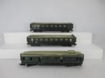 Märklin metalen personenwagons uit de klassiek series 1951, Hobby en Vrije tijd, Wisselstroom, Gebruikt, Wagon, Ophalen of Verzenden