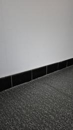 Authentieke zwartgeglazuurde/vintage plinten, Doe-het-zelf en Bouw, Plinten en Afwerking, Ophalen, Gebruikt, Plinten