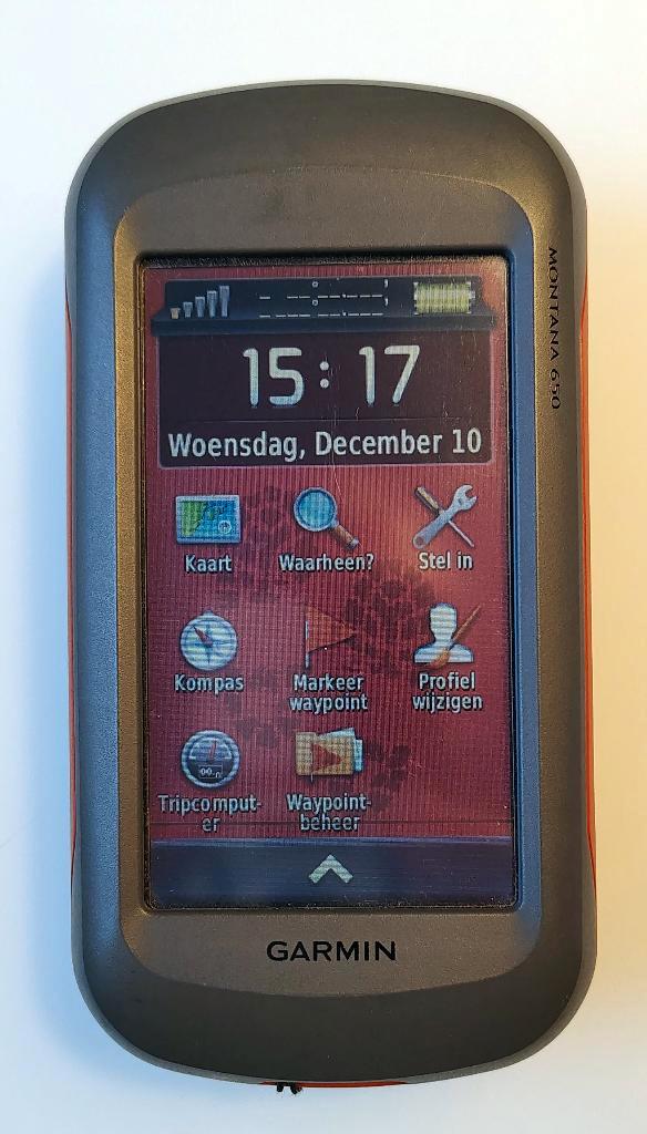 GPS Garmin Montana 650 avec porte-vélo (emballage d'origine), Sports & Fitness, Alpinisme & Randonnée, Utilisé, Navigation ou GPS