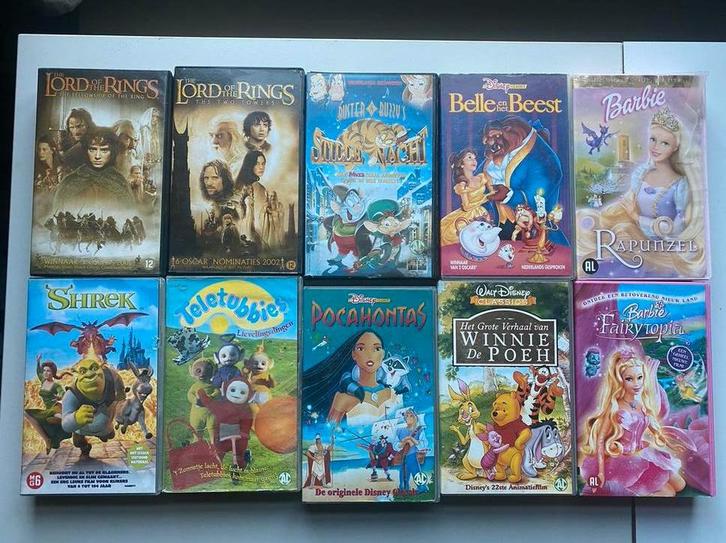 VHS films, Cd's en Dvd's, VHS | Kinderen en Jeugd, Zo goed als nieuw, Tekenfilms en Animatie, Tekenfilm, Alle leeftijden, Ophalen of Verzenden