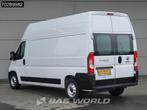 Fiat Ducato 160PK 9G-Automaat L3H3 Hoog Dak Navi Airco Cruis, Auto's, Automaat, Stof, Euro 6, Wit
