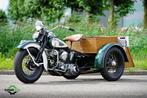 Unieke Harley Davidson 1951, Motoren, 2 cilinders, Bedrijf, Meer dan 35 kW, Overig