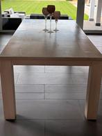 Eiken eettafel, Ophalen, Gebruikt, 100 tot 150 cm, Eikenhout