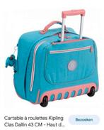 Kipling clas dallin bright aqua combo boekentas, Handtassen en Accessoires, Tassen | Reistassen en Weekendtassen, Ophalen, Zo goed als nieuw