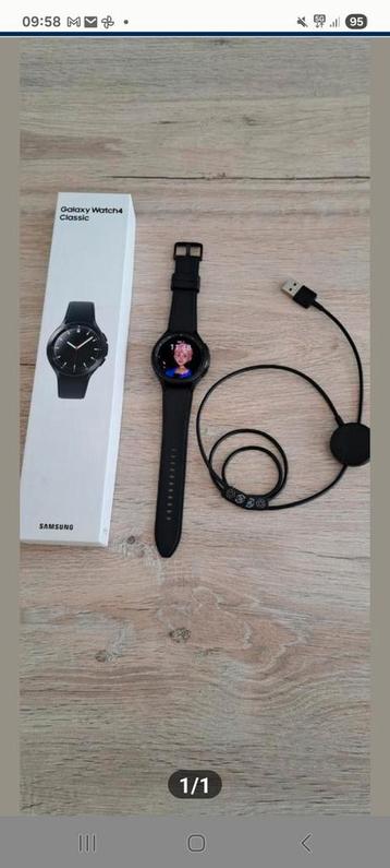 Samsung watch 4 classic.  beschikbaar voor biedingen