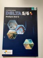 Delta 5/6 analyse deel 2, Boeken, Ophalen, Nieuw, Wiskunde A, Plantyn