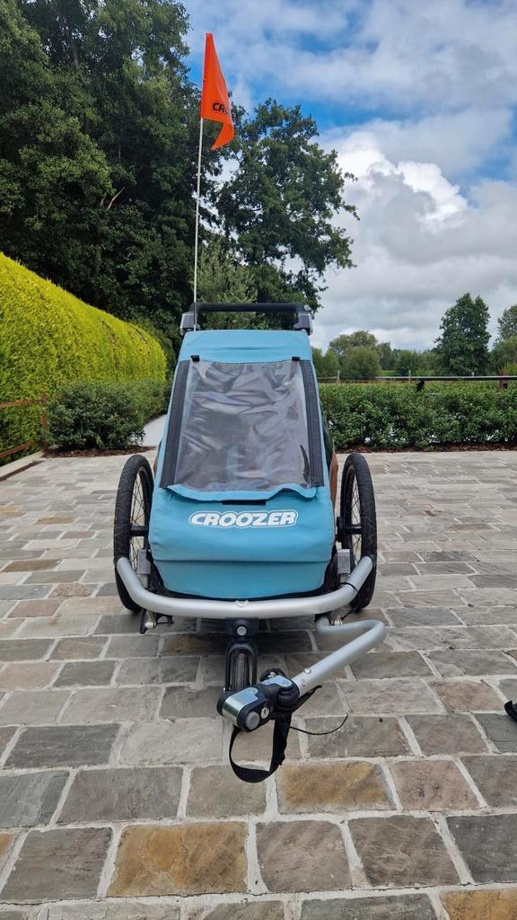 Croozer fietskar kid for one, Fietsen en Brommers, Fietsaccessoires | Aanhangwagens en Karren, Zo goed als nieuw, Ophalen