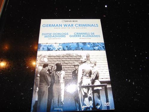 DVD box 'Duitse oorlogsmisdadigers', Cd's en Dvd's, Dvd's | Documentaire en Educatief, Gebruikt, Oorlog of Misdaad, Boxset, Ophalen of Verzenden