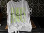 t-shirt h&m los angeles wit 158-164, Kinderen en Baby's, Kinderkleding | Maat 158, Gebruikt, Meisje, H&M, Ophalen of Verzenden