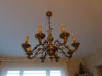 kroonluchter in brons, Ophalen, Zo goed als nieuw, Metaal, Koper, messing, klassieke stijl