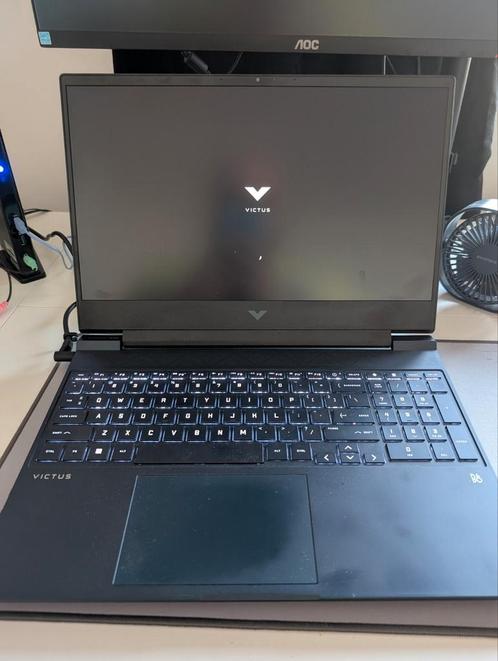 Laptop HP Victus RTX 3050 Qwerty, Computers en Software, Windows Laptops, Zo goed als nieuw, SSD, Qwerty, Ophalen