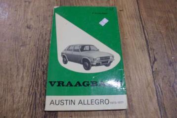 Vraagbaak Austin Allegro, Enlèvement ou Envoi
