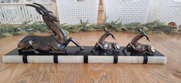 Art deco stijl jaren 30, Antiek en Kunst, Antiek | Brons en Koper, Brons, Ophalen