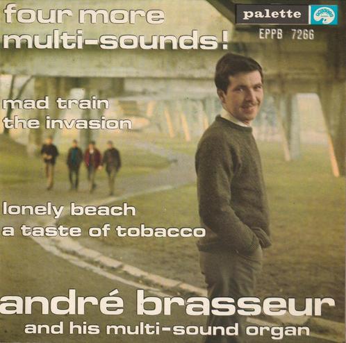 André Brasseur - Four more multi-sounds ! - %, Cd's en Dvd's, Vinyl Singles, Zo goed als nieuw, EP, Pop, 7 inch, Verzenden