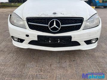 MERCEDES C KLASSE W204 WIT 650 Voorbumper 2007-2011 beschikbaar voor biedingen