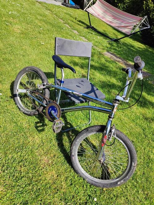 bmx, Fietsen en Brommers, Fietsen | Crossfietsen en BMX, Zo goed als nieuw, 16 tot 20 inch, Staal, Voetsteunen, Ophalen
