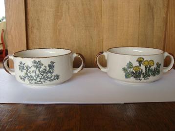 Choix 3 lots divers d'anciennes tasses, mug avec anse beschikbaar voor biedingen