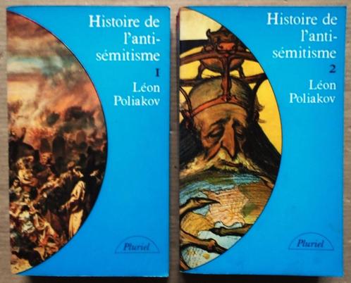 Histoire de l'antisémitisme - 2 vol. - 1981 - Léon Poliakov, Livres, Politique & Société, Utilisé, Société, Enlèvement ou Envoi