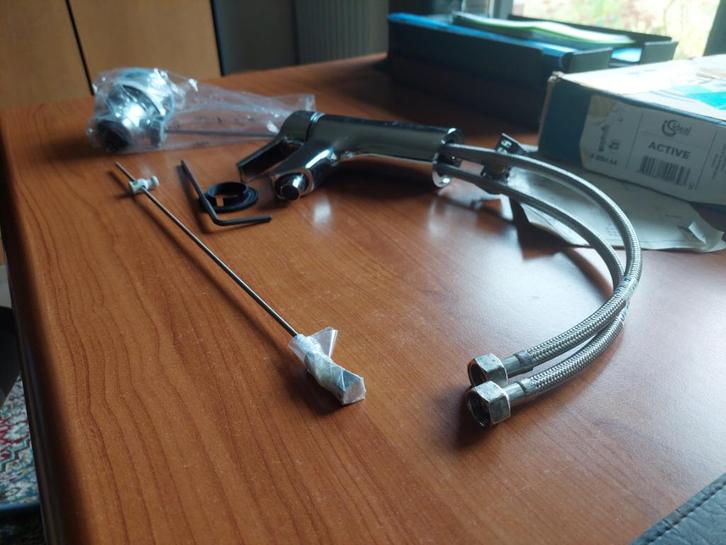 kraan mitigeur Ideal Standard voor bidet met waste, Doe-het-zelf en Bouw, Sanitair, Nieuw, Kraan, Chroom, Ophalen of Verzenden