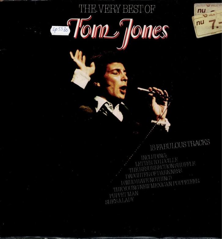 Vinyl, LP   -   Tom Jones – The Very Best Of, Cd's en Dvd's, Vinyl | Overige Vinyl, Overige formaten, Ophalen of Verzenden
